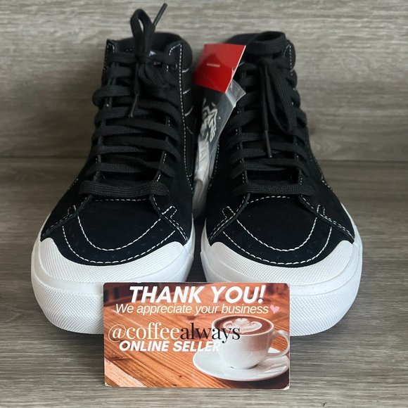 Vans Sk8-Hi Pro BMX Demolition Black White Size 7.5 Men's 9 Women's NWOB - Picture 2 of 8